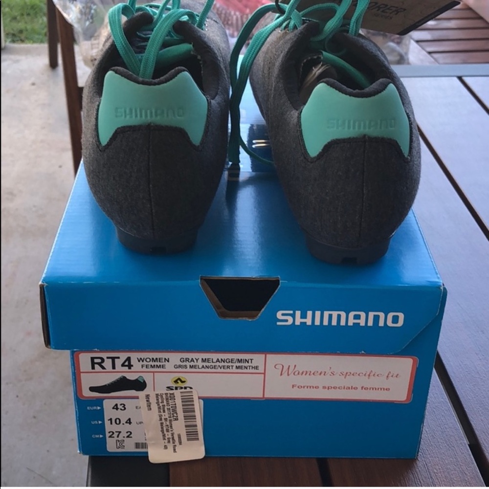 Shimano Women’s cycling shoes. Size 43.